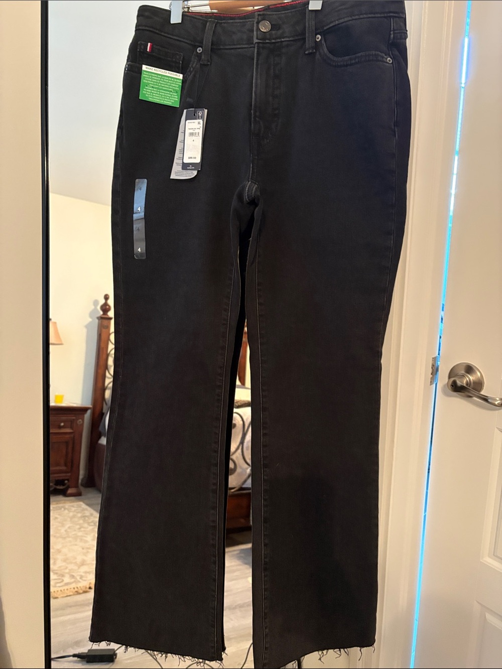 Tommy Hilfiger women’s Stretch Bootcut Jeans - Navy Black